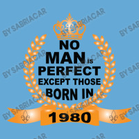 No Man Is Perfect Except Those Born In 1980 Basic Youth T-shirt | Artistshot