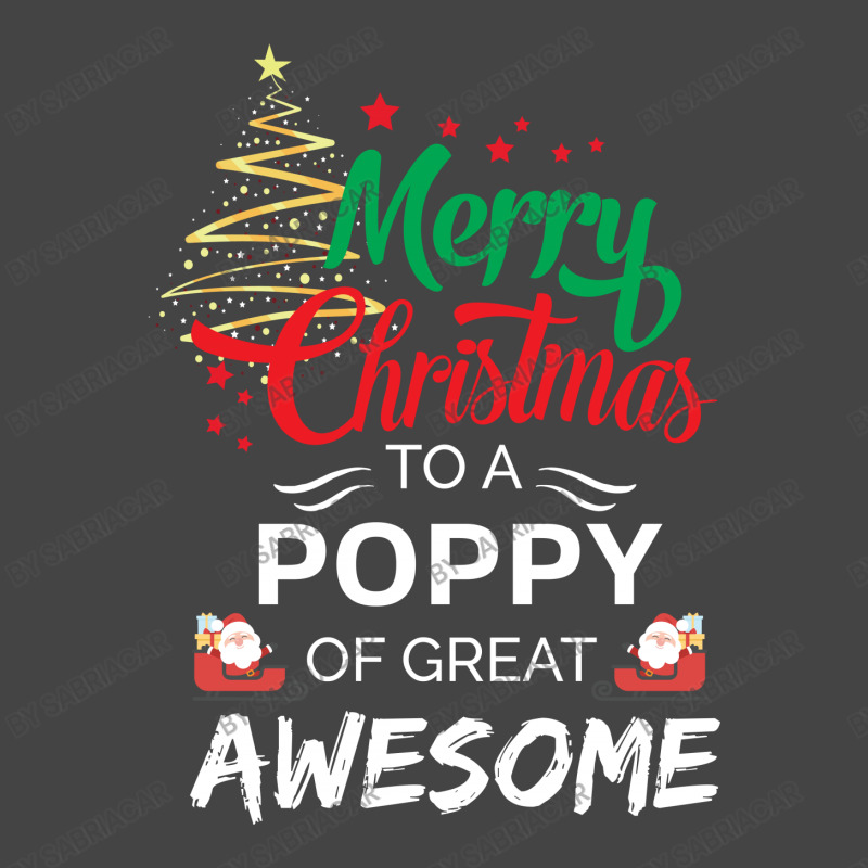 Merry Christmas To A Poppy Of Great Awesome Basic Youth T-shirt | Artistshot