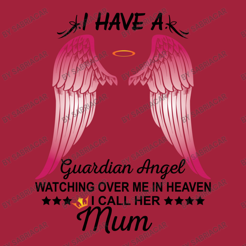 My Mum Is My Guardian Angel Basic Youth T-shirt by SabriAcar | Artistshot