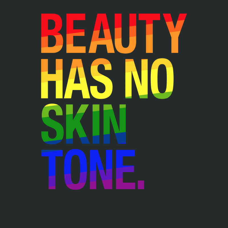 Beauty Has No Skin Tone Women's Triblend Scoop T-shirt | Artistshot