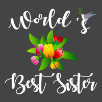 World's Best Sister With Flowers. Basic Youth T-shirt | Artistshot