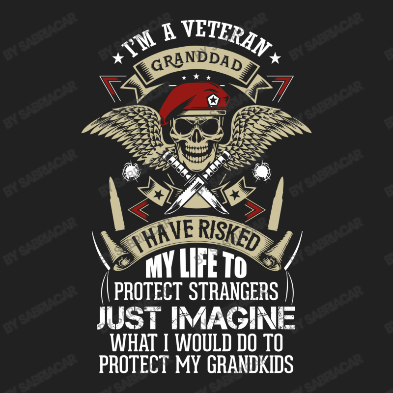 I'm A Veteran Granddad T Shirt Basic Youth T-shirt by SabriAcar | Artistshot