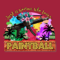 Just A Woman Who Loves Paintball Basic Youth T-shirt | Artistshot