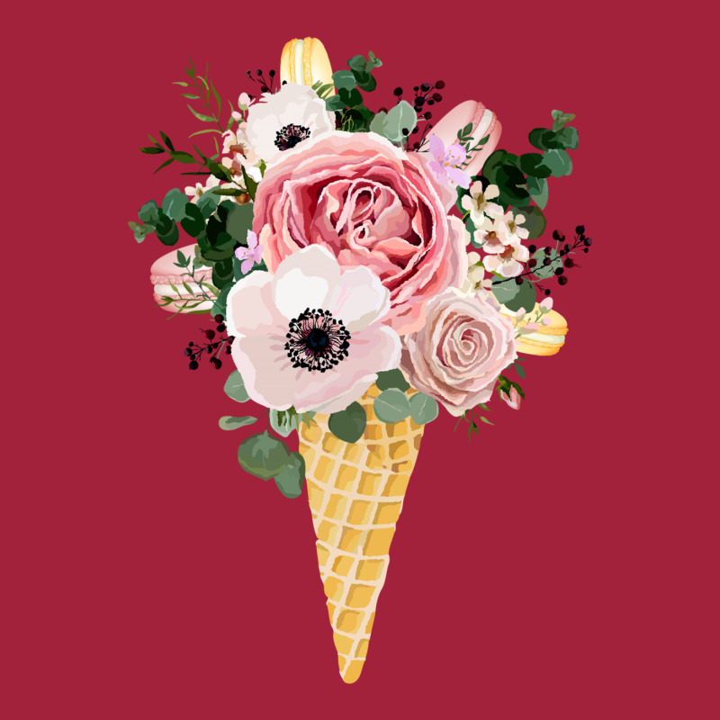 Flower Ice Cream Basic Youth T-shirt by autlu2024 | Artistshot