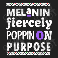 Melanin Fiercely Poppin On Purpose Basic Youth T-shirt | Artistshot