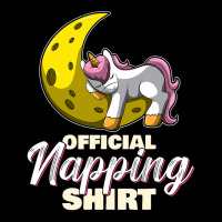 Sleeping Unicorn Nap Time Official Napping Pocket T-shirt | Artistshot