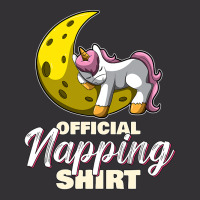 Sleeping Unicorn Nap Time Official Napping Vintage Hoodie | Artistshot