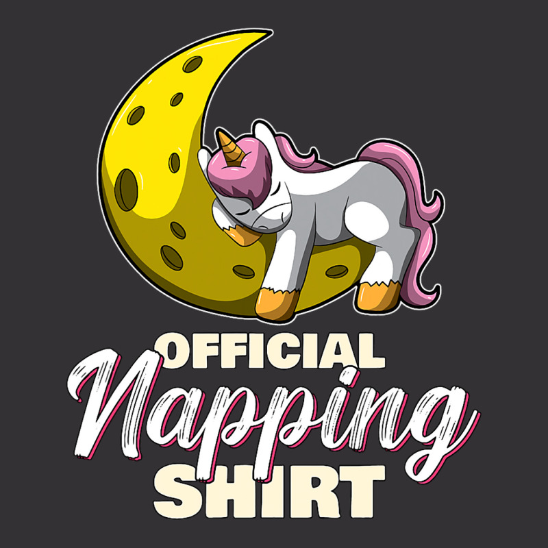 Sleeping Unicorn Nap Time Official Napping Vintage Hoodie by ClementePare | Artistshot