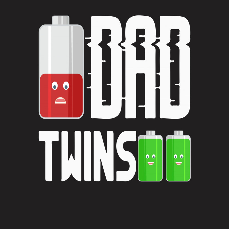 Dad Twins For Dark T-shirt | Artistshot