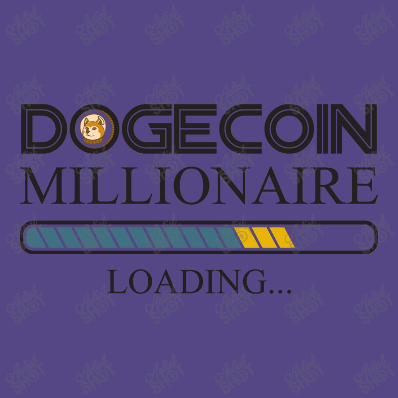 Dogecoin Millionaire Loading Basic T-shirt by elasting | Artistshot