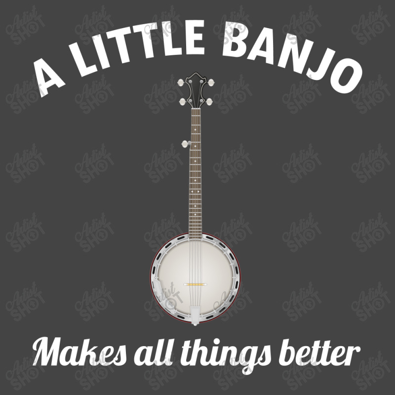 Banjo Bluegrass Music Traditional Musician Funny Gift Basic T-shirt by Tasteful Tees | Artistshot