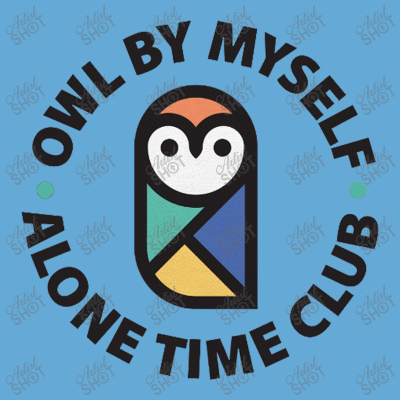 Owl By Myself Alone Time Club Basic Youth T-shirt | Artistshot