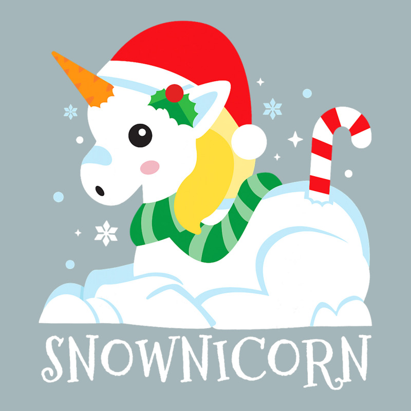 Snownicorn Unicorn Funny Cute Winter Girl Christma Unisex Sherpa-Lined Denim Jacket by RenaHetrick | Artistshot