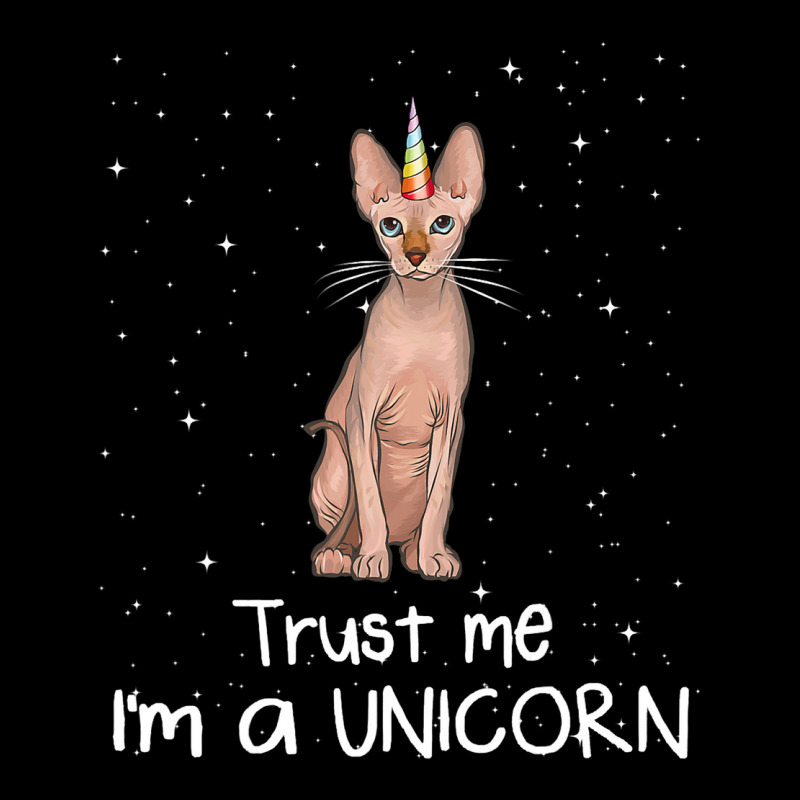 Sphynx Trust Me Im A Unicorn Funny Cat Zipper Hoodie by TamariGinter | Artistshot