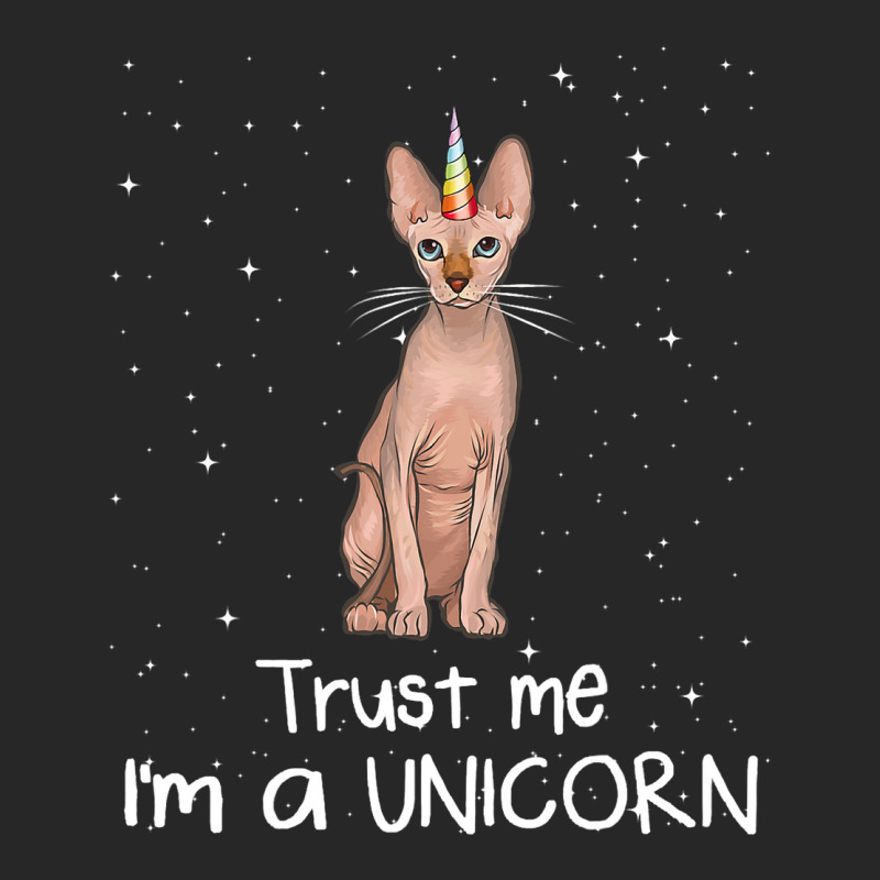 Sphynx Trust Me Im A Unicorn Funny Cat Men's T-shirt Pajama Set by TamariGinter | Artistshot