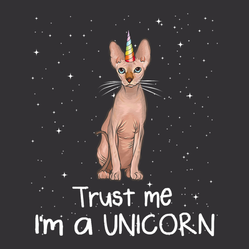 Sphynx Trust Me Im A Unicorn Funny Cat Vintage Short by TamariGinter | Artistshot