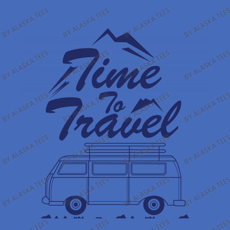 Time To Travel Basic T-shirt by Alaska Tees | Artistshot