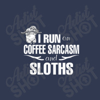 I Run On Coffee Sarcasm   Sloths Basic Youth T-shirt | Artistshot