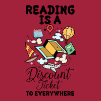 Reading Is A Discount Ticket To Everywhere For Light Basic Youth T-shirt | Artistshot