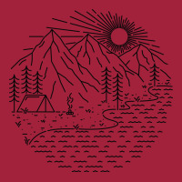 Beautiful Place For Camping Basic Youth T-shirt | Artistshot