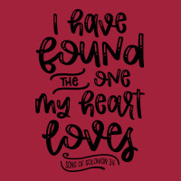 I Have Found The One My Heart Loves, Song Of Solomon 3:4 Basic Youth T-shirt | Artistshot