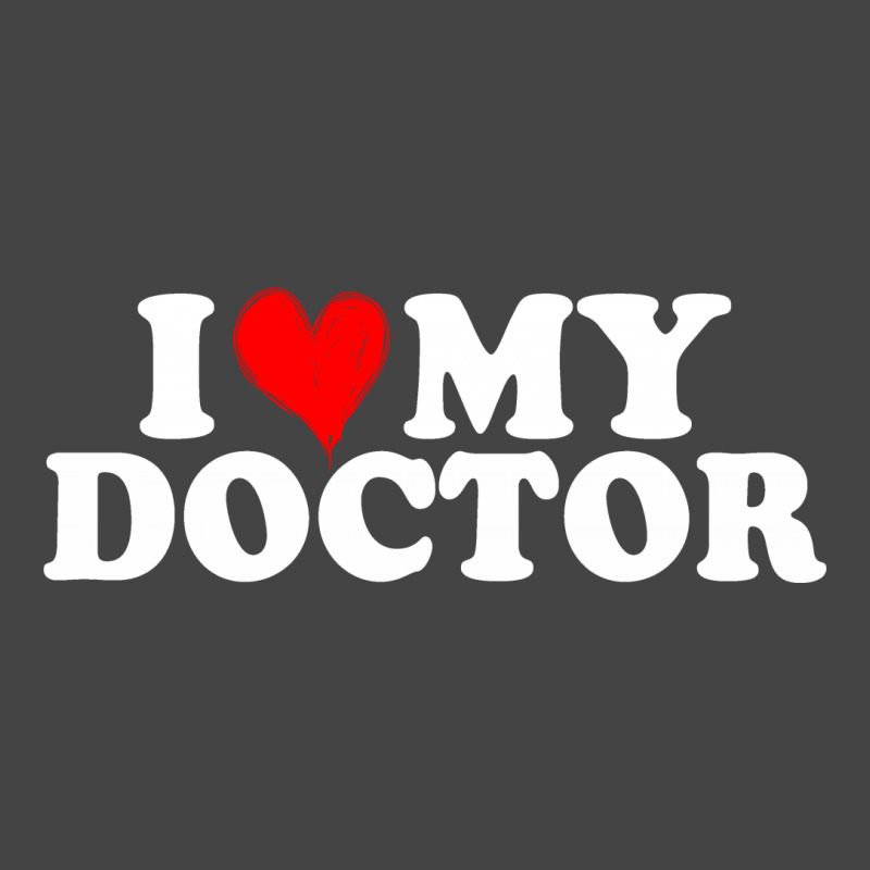 I Love My Doctor For Dark Basic Youth T-shirt by Gurkan | Artistshot