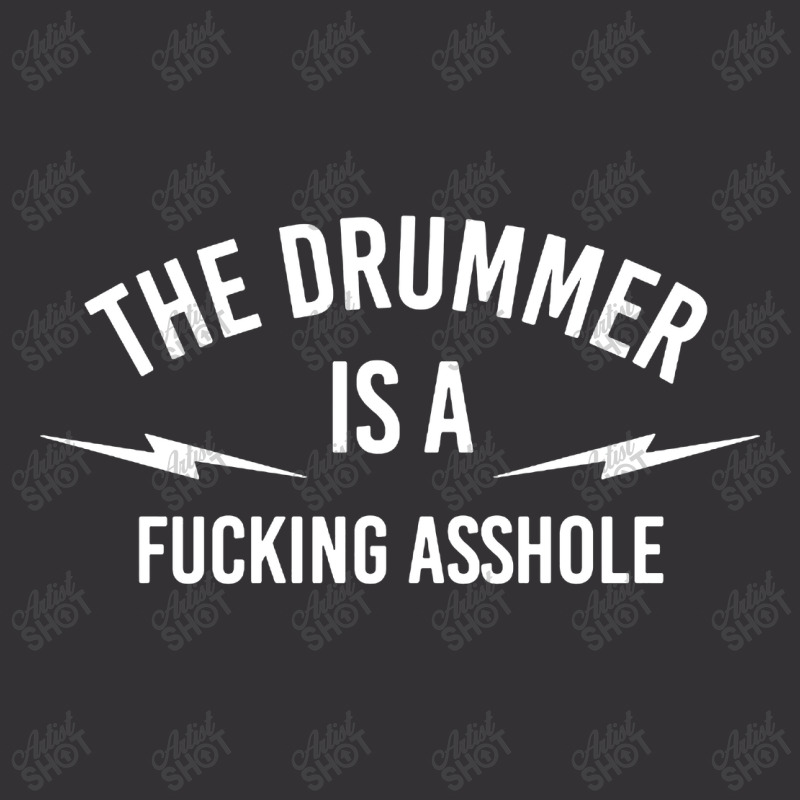 The Drummer Is A Fucking Asshole Vintage Short by Balprut Store | Artistshot