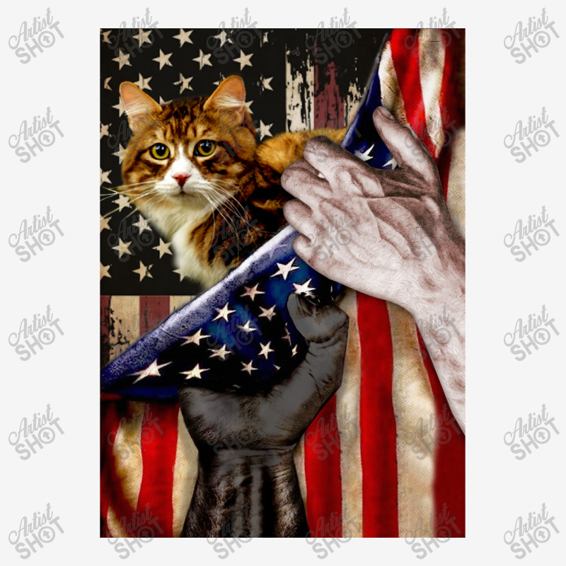 Independence Day Cat American Flag Weekender Totes | Artistshot