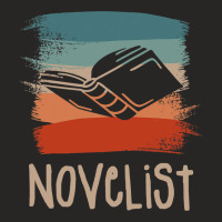 Retro Vintage Novelist Novel Author Ladies Fitted T-shirt | Artistshot