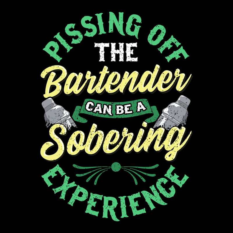 Pissing Off The Bartender Can Be A Sobering Experi Zipper Hoodie by ArlanWegener | Artistshot