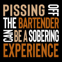 Pissing Off The Bartender Can Be A Sobering Experi Fleece Short | Artistshot