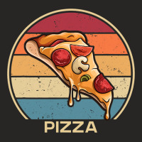 Retro Chef Baker Pizzaiolo Pizzeria Lover Pizza Ma Ladies Fitted T-shirt | Artistshot