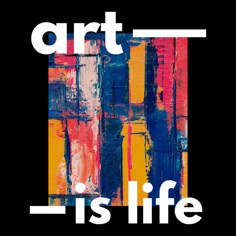 Art Is Life Baby Bibs | Artistshot