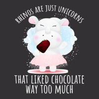 Rhino Are Unicorn That Love Chocolate Animal Rhino Vintage Hoodie | Artistshot