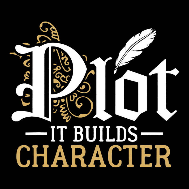 Plot It Builds Character Funny Writer Author Scree Adjustable Cap by GiovayPool | Artistshot