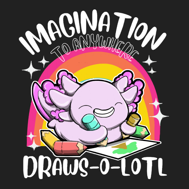 Axolotl T  Shirt Draws O Lotl Imagination To Anywh Basic Youth T-shirt by elephantjellyfish | Artistshot