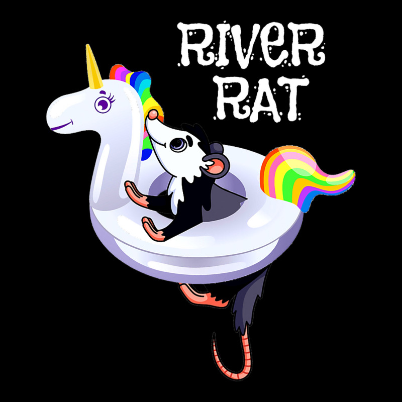 River Rat Unicorn Inflatable Water Toy Adjustable Cap by LizzyLafountain | Artistshot