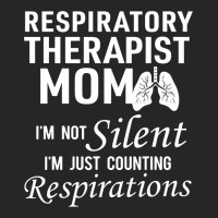 Respiratory Therapist Not Silent Just Counting Res Ladies Fitted T-shirt | Artistshot