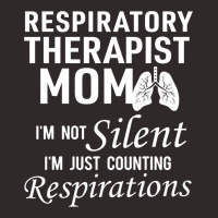 Respiratory Therapist Not Silent Just Counting Res Racerback Tank | Artistshot