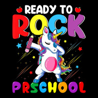 Rock Preschool Dabbing Unicorn Girls Back To Schoo Adjustable Cap | Artistshot