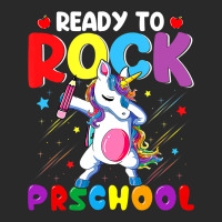 Rock Preschool Dabbing Unicorn Girls Back To Schoo Printed Hat | Artistshot