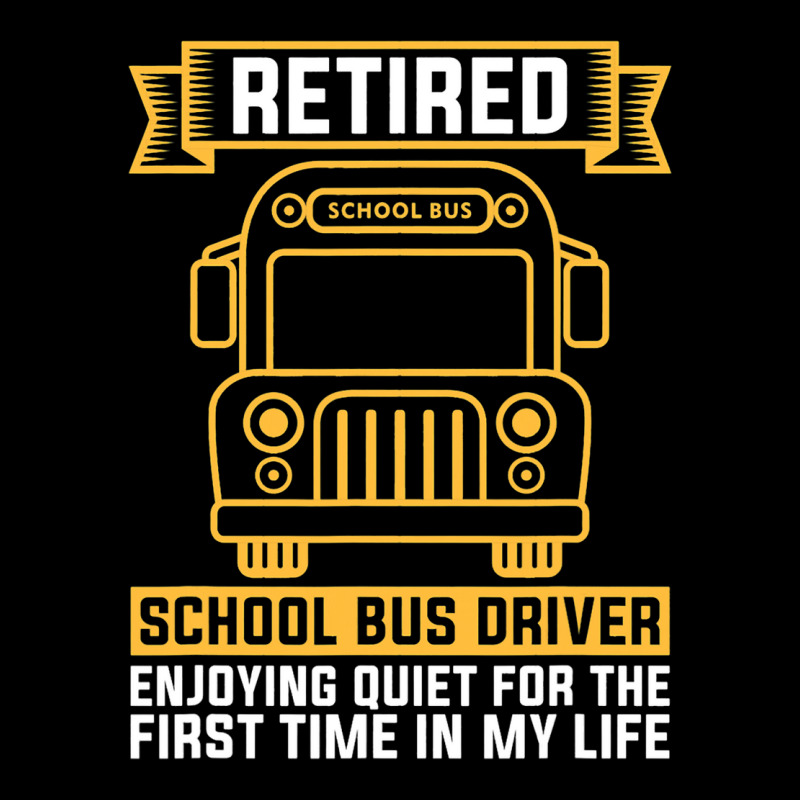 Retired School Bus Driver For School Bus Driver Long Sleeve Shirts by AdrielleKirkman | Artistshot