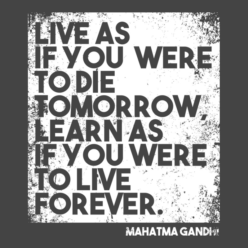 “live As If You Were To Die Tomorrow. Learn As If You Were To Live F Basic T-shirt | Artistshot