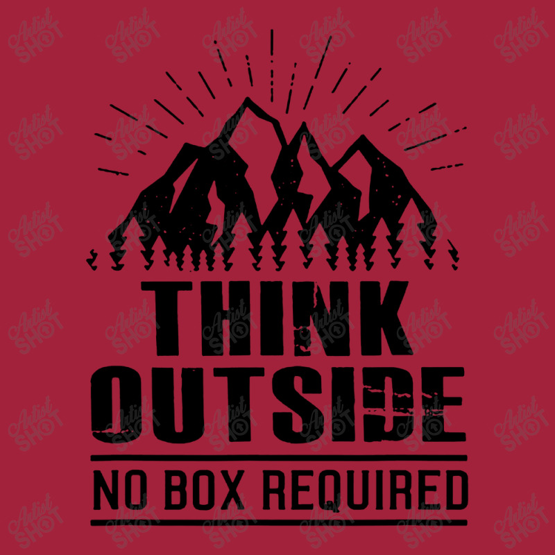 Think Outside No Box Basic T-shirt | Artistshot