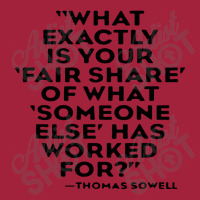 Quote Thomas Sowell Basic T-shirt | Artistshot