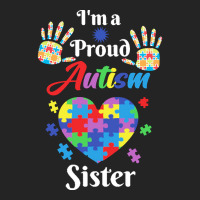 Autism Sister T  Shirt Proud Autism Sister Gift T  Shirt 3/4 Sleeve Shirt | Artistshot