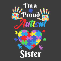 Autism Sister T  Shirt Proud Autism Sister Gift T  Shirt Men's Polo Shirt | Artistshot