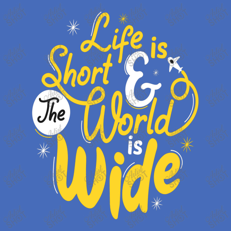 Life Is Short And The World Is Wide Basic Youth T-shirt | Artistshot