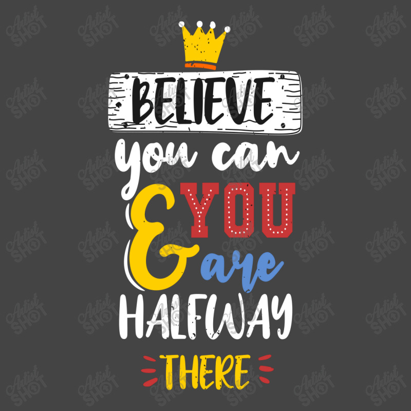 Believe You Can And You Are Halfway There Basic Youth T-shirt | Artistshot