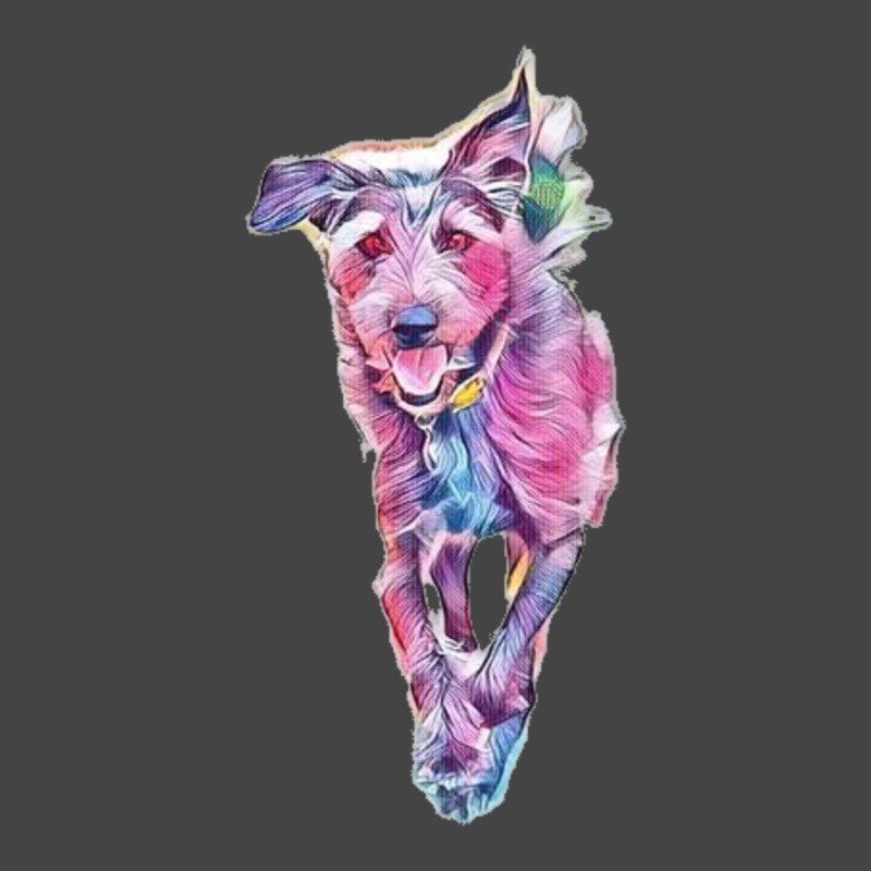 Happy Terrier Dog Running In Basic Youth T-shirt by Kemnabi | Artistshot